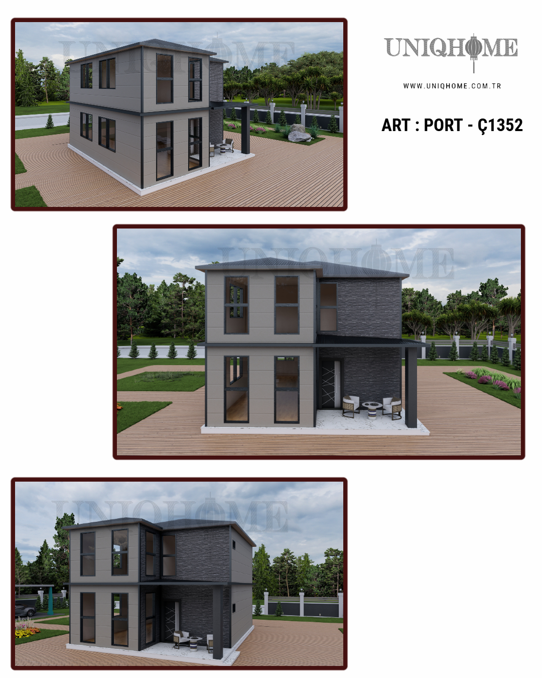 ÇİFT KAT ÇELİK EV 